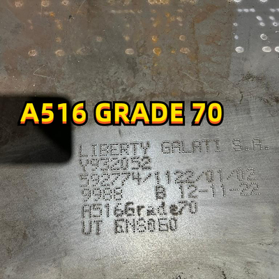 Kessel und Druckbehälter-Stahlablenkplatte ASTM A516 GR70 16mm
