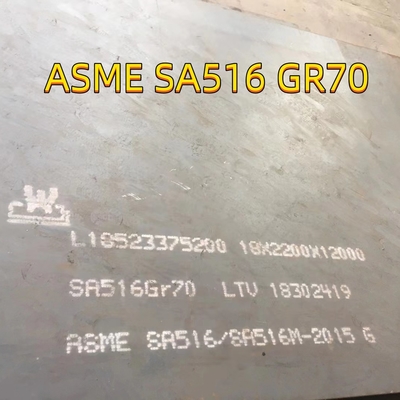 ASTM A516 GR 70 N Boiler Stahlplatte für Druckbehälter